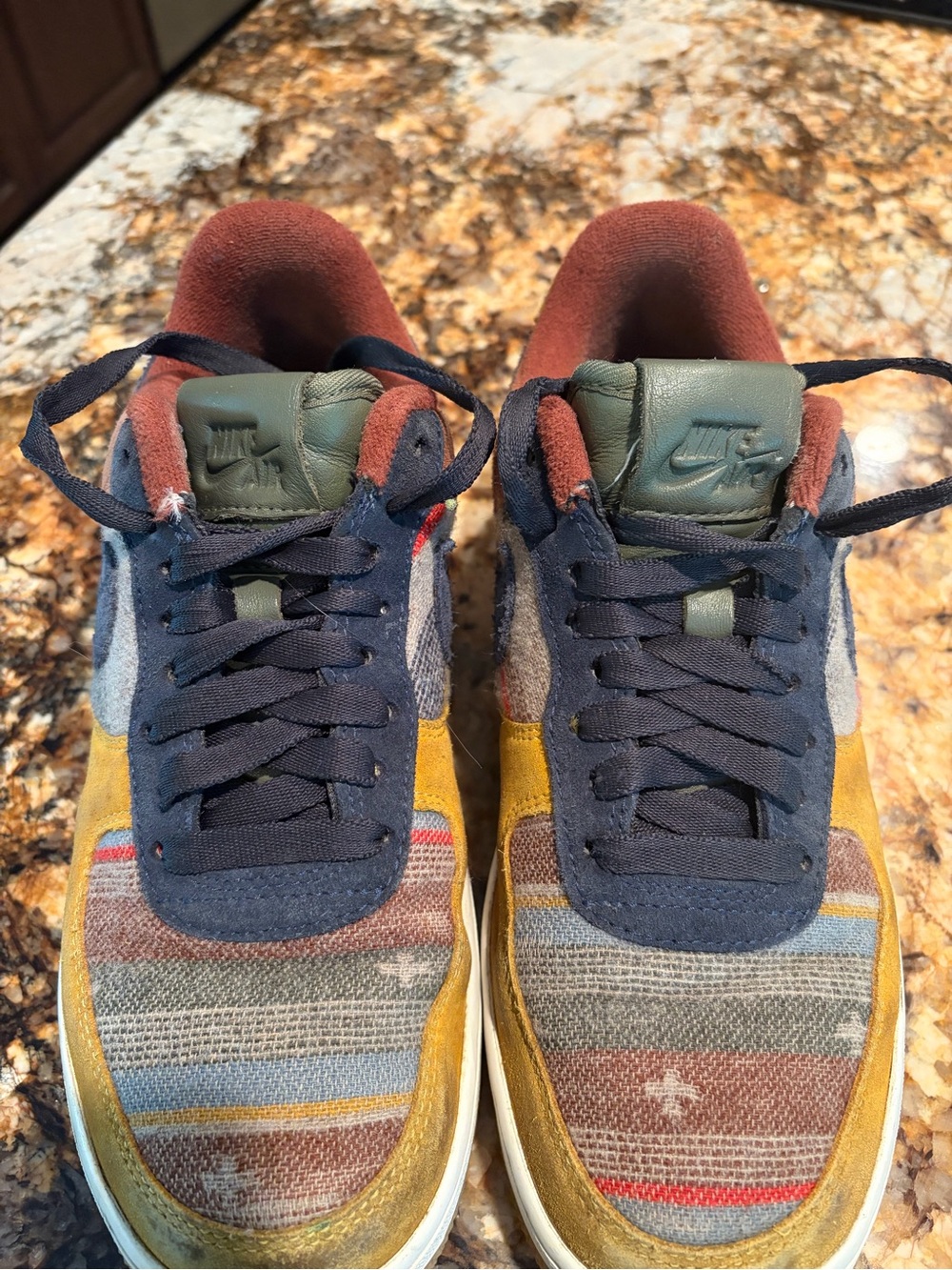 Nike men’s size 7 Pendleton woolen mills collab , extremely rare